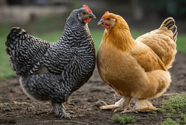 Orpington vs Sussex: Size, Temperament & Egg Production