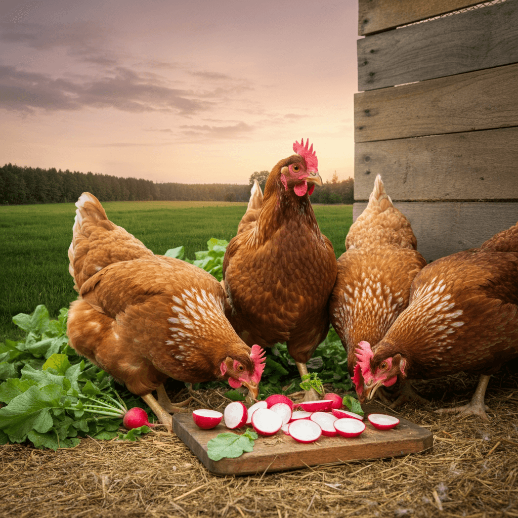Can Chickens Eat Radishes