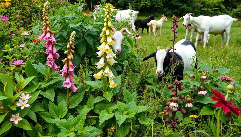 plants harmful to goats