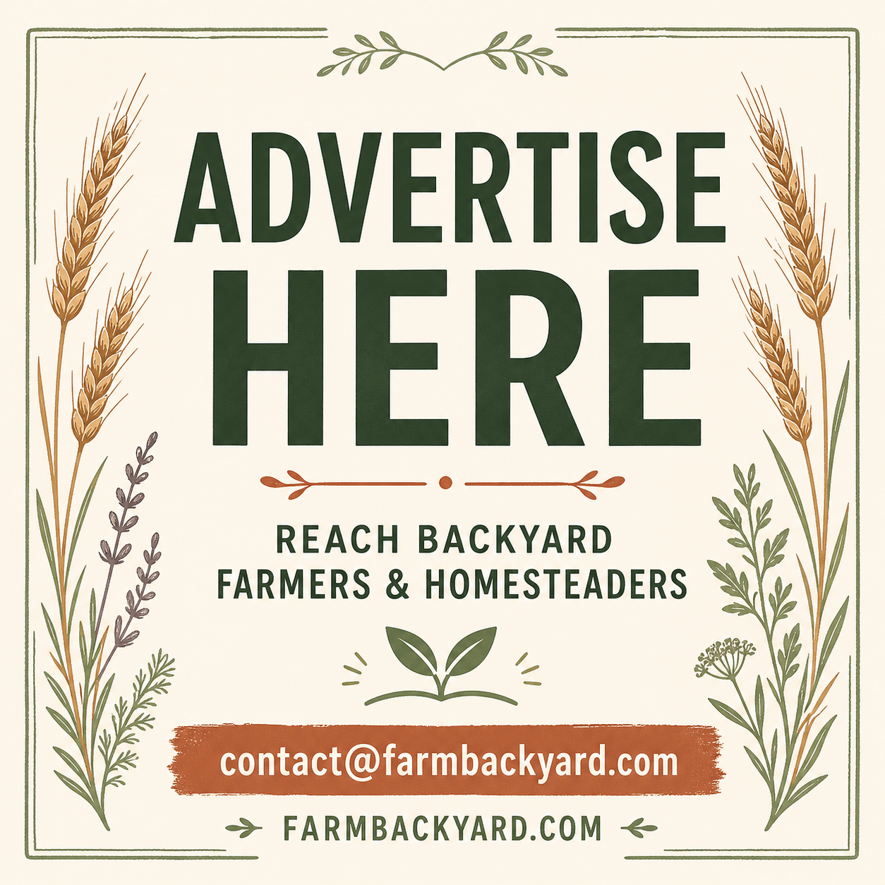 Advertise on FarmBackyard