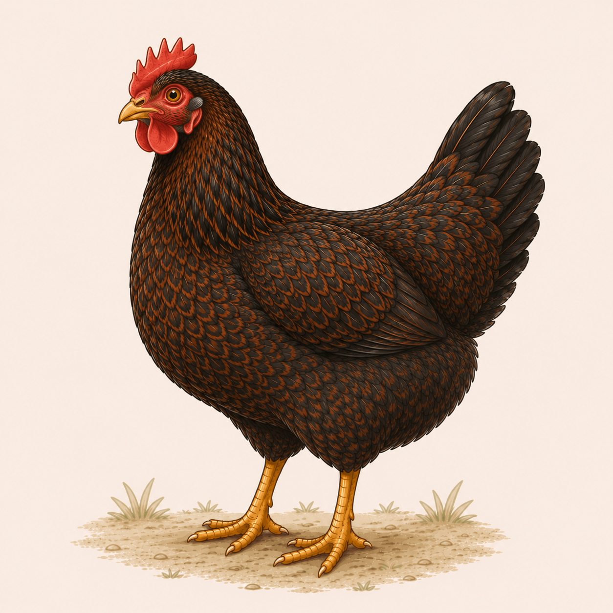 Barnevelder chicken