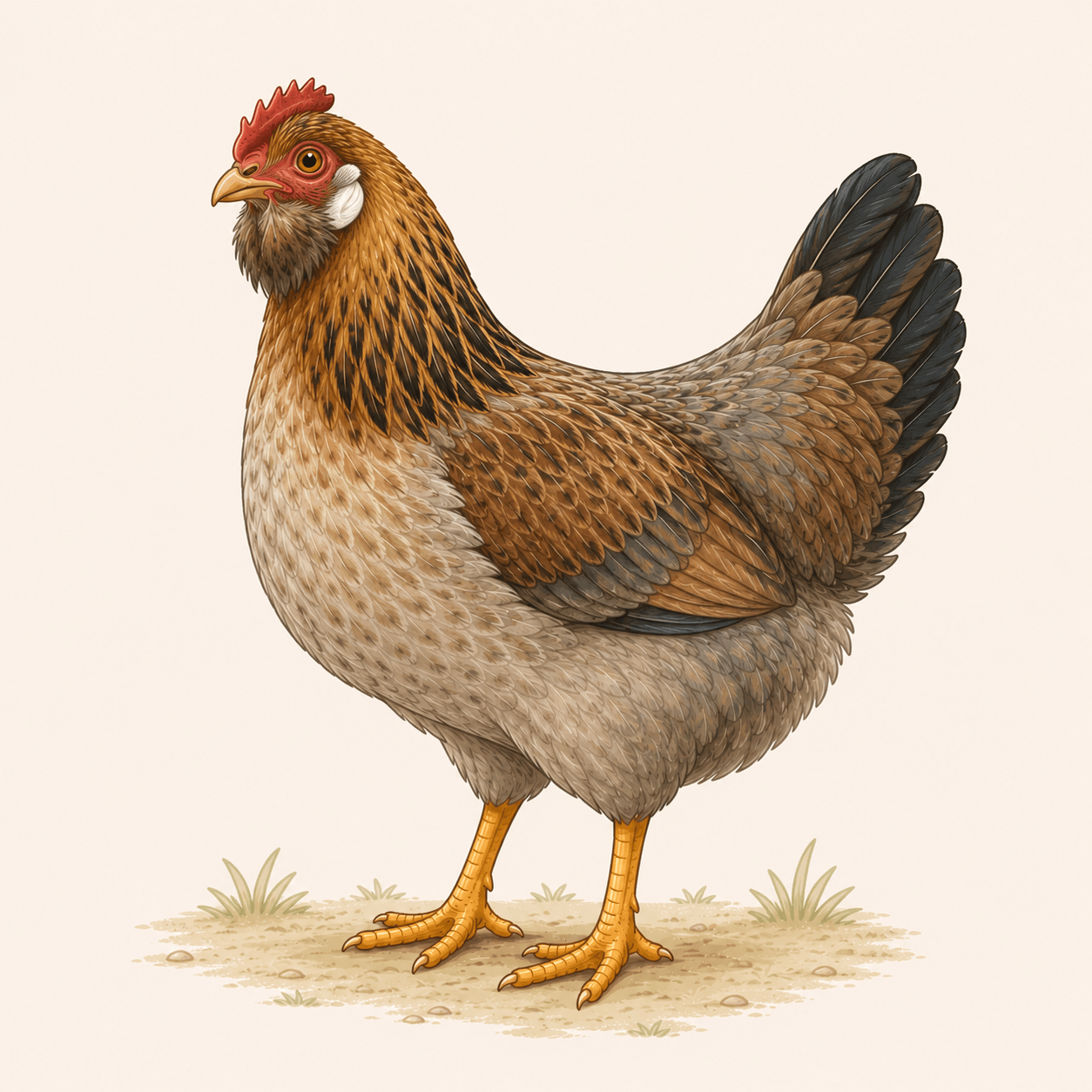 Easter Egger chicken