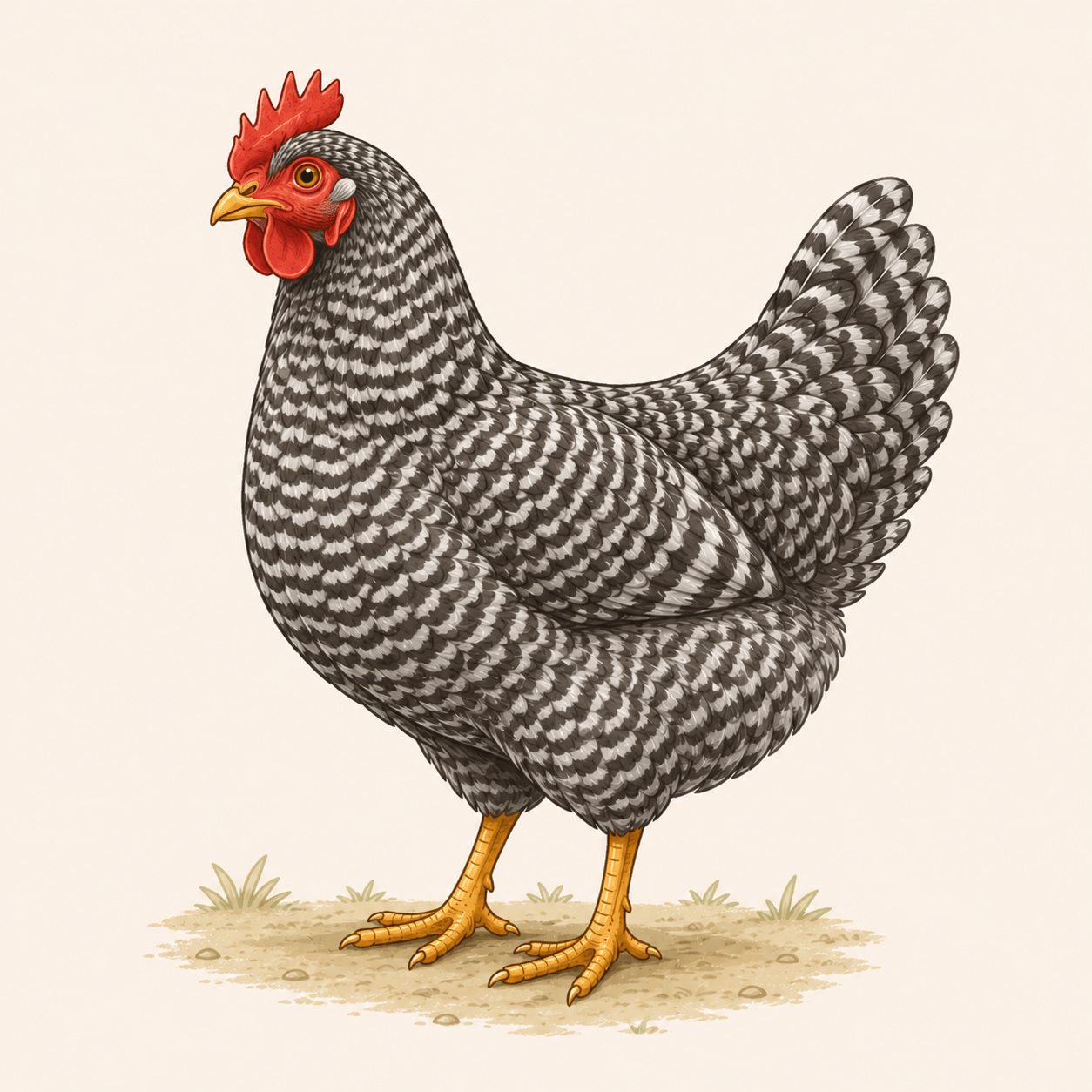 Plymouth Rock chicken