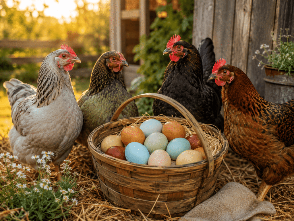 Best Colored Egg Laying Chickens: 10 Breeds Ranked by Color and Output